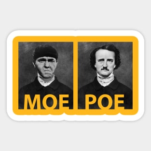 Moe and Poe Sticker